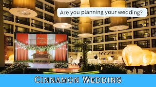 DIY Wedding Decorations Easy and Affordable Ideas  Cinnamon Grand Hotel  Colombo [upl. by Imnubulo979]