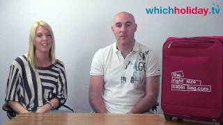 The Right Size Cabin Bag  Review  WhichHolidayTV [upl. by Cestar]