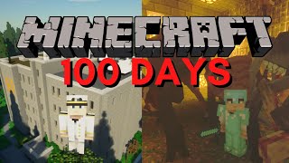 I Survived 100 Days in a PARASITE APOCALYPSE in Minecraft Hardcore  Forge Labs [upl. by Ynnal]