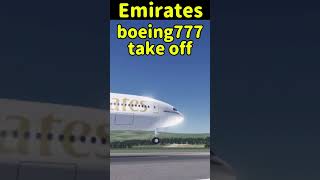 Emirates B777 take offmoru [upl. by Niahs]