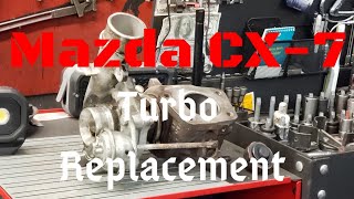 Turbo replacement  Mazda CX7 [upl. by Nediarb]