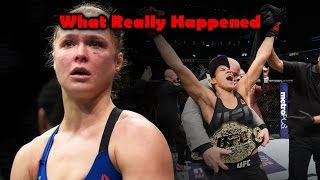 What Really Happened Amanda Nunes vs Ronda Rousey [upl. by Wentworth]