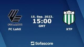 LAHTI VS KTP LIVE STREAMING [upl. by Stanford997]