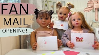 Reborn Doll Roleplay 💌📬 1st Fan Mail Reading reborn dolls roleplay reborndoll [upl. by Ymma]