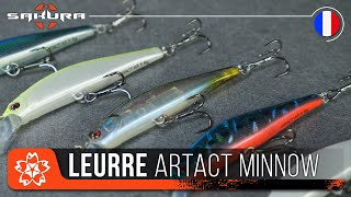 Leurre Sakura ARTACT MINNOW [upl. by Cheney]