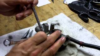 Lawn Mower Repair Tecumseh 45 Part 3 of 6 Begin Cleaning Carb [upl. by Marras]