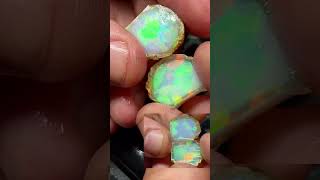 The Amazing reveal of rare pattered opal sliced you wont believe your eyes [upl. by Pitt]