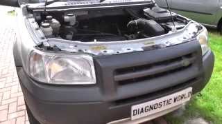 LandRover Freelander Air Filter Location [upl. by Krakow]