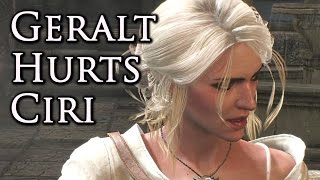 Witcher 3 Geralt Trades Ciri for Gold to Emhyr Her Father [upl. by Jael]