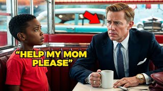 Orphan Black Boy Whispers 4 WORDS To Millionaire in Diner He Panics amp INSTANTLY Offers Help [upl. by Antin]