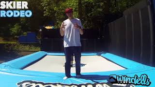 Basic Ski amp Snowboard Super Trampoline CrossTraining ft Windells Ski Camp [upl. by Cleopatra19]