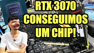 Condenamos essa placa e agora vamos tentar descondenar 🔧 RTX 3070 EVGA [upl. by Bekaj107]