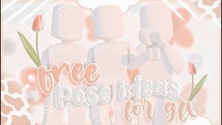 FREE Unique GFX Pose Ideas 🍰🐰 [upl. by Leaj744]