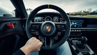 2023 Porsche 992 GT3 RS  POV Drive Binaural Audio [upl. by Reteid]