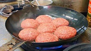 1日550個！ハンバーグが驚異的に売れ続ける行列の絶えない浅草の老舗名店に仕込みから密着！ [upl. by Ihcekn]