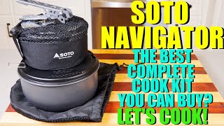 The Soto Navigator Cook Set  The BEST COMPLETE Cook Kit You Can Buy [upl. by Adan480]