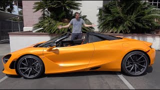 Heres Why The McLaren 720S Spider Is the Best New McLaren [upl. by Eannaj]