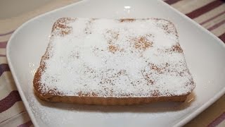 Tortino alla ricotta uvetta cannella e rhum su base di plumcake  facile veloce e buonissimo [upl. by Ravaj]