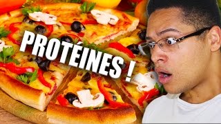 RECETTE DE PIZZA PROTÉINÉ  Sèche Musculation [upl. by Leuamme]