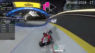 Winter 2024  21 Author Medal  Top 5 WRs  Trackmania 2020  GPS  WR  2024 Winter Campaign [upl. by Idnerb]