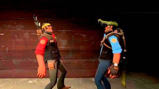 The quotStab Stab Stabquot duel  TF2 [upl. by Ahsuat]