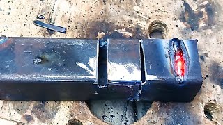 Its a shame to miss 3 ways of welding large gaps on thin square pipes [upl. by Drarehs]