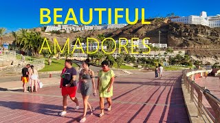 Playa Amadores GRAN CANARIA Spain 2024 🇪🇸 🔴 NEW Walking Tour in Canary Islands 4K UHD [upl. by Croft]