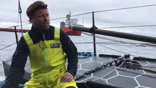 Fastnet Race day 2 update onboard HUGO BOSS [upl. by Eenwahs]