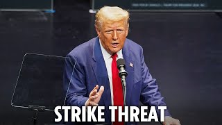 Trump threatens to ‘blow Iran to smithereens’ after warning of ‘direct’ assassination threat [upl. by Niloc]