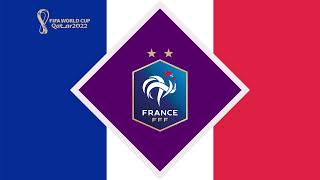 National Anthem of France for FIFA World Cup 2022 [upl. by Hoxsie]