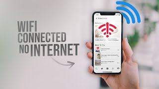 How to Fix Wifi Connected But No Internet 2023 [upl. by Adnolehs793]