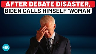 Biden Calls Himself First Black Woman To… In New Embarrassment After Trump Debate  US Election [upl. by Rawde]