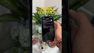 iOS 18 Music Haptics Feature on iPhone 🔥🤯 shorts iphone ios18 ios apple wwdc applemusic [upl. by Nebuer]