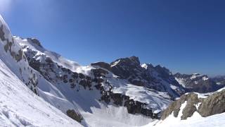 Freeride Mt Titlis Engelberg  Part 1  Stand nach Trübsee [upl. by Areit]