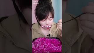 Pink Crunchy Crushed Ice EatingCrunchy Ice Eating Asmr mukbang icebites slushies lollypop ice [upl. by Larimor381]