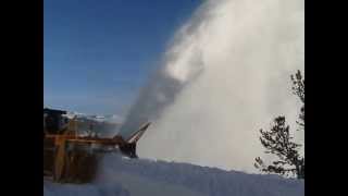 Beartooth Highway Clearing  April 26 2013 [upl. by Anairdna]