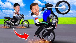 Aprendi a ANDAR DE MOTO A 300kmh com o GQ Games MX BIKES [upl. by Aicekan]