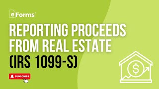 IRS Form 1099 S Real Estate Taxes Explained [upl. by Cattier]