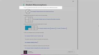 TenMarks Math Teach Misconceptions [upl. by Hearn]