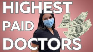 💰 Meet the Highest Paid Doctors in 2024 All Over 500k per Year [upl. by Gniy]