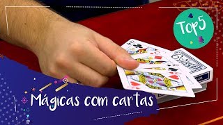 Top5 As melhores mágicas com cartas Cartomagia [upl. by Aissilem]