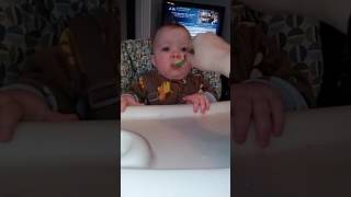 Funny baby wants his food [upl. by Gianna]