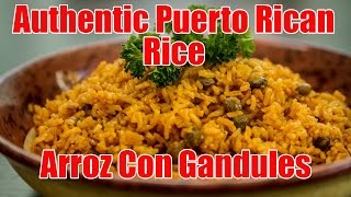 Authentic Puerto Rican RiceArroz Con Gandules Recipe  Episode 6 [upl. by Nidraj232]