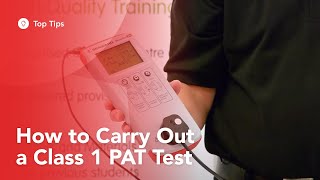 How to Carry Out a Class 1 PAT Test [upl. by Ssitruc]