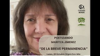 POETIZANDO CON MARITZA JIMENEZ [upl. by Yeldar664]