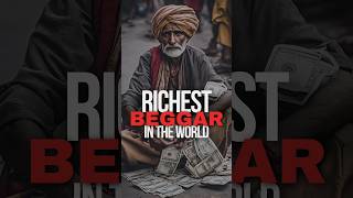 He has more money than you 💸💰 richestbeggar imformativevideo learnonyoutube [upl. by Ledah515]