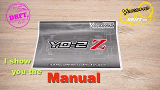 Yokomo YD2Z  I show you the New YD2Z Manual [upl. by Ibib]