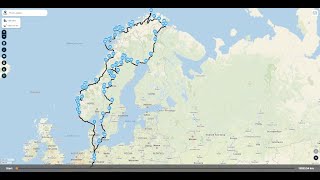 Nordkapp 2022 by Motorbike [upl. by Yenwat]