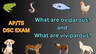 APTS DSC CONTENT What are oviparous amp viviparous in 8th Biology [upl. by Severn891]