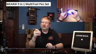 WEARXI 9 in 1 MultiTool Pen Set Cool Tech Set [upl. by Rehotsirhc345]